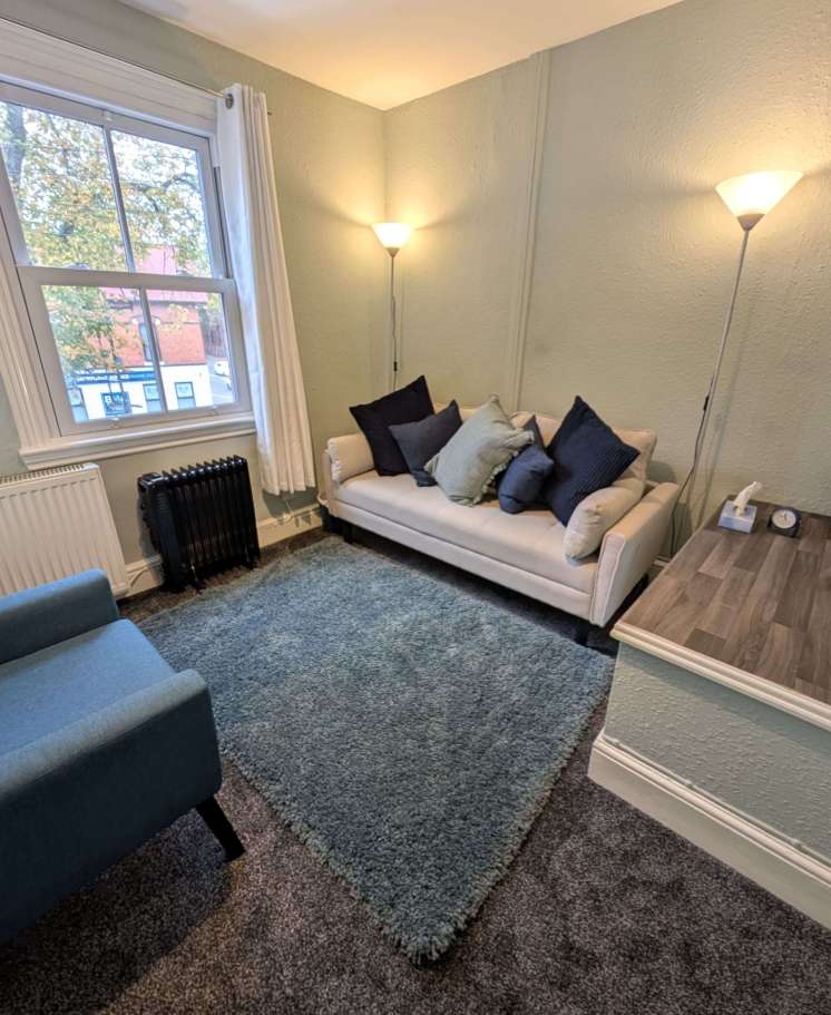 A picture of my therapy room